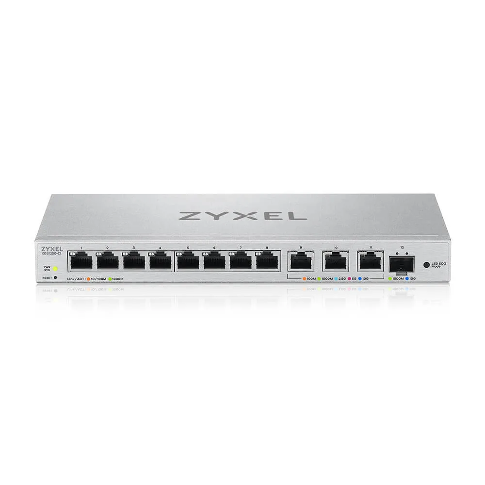 Zyxel XGS1250-12 V2 12-PORT GbE Webmanaged Desktop Switch - Image 2
