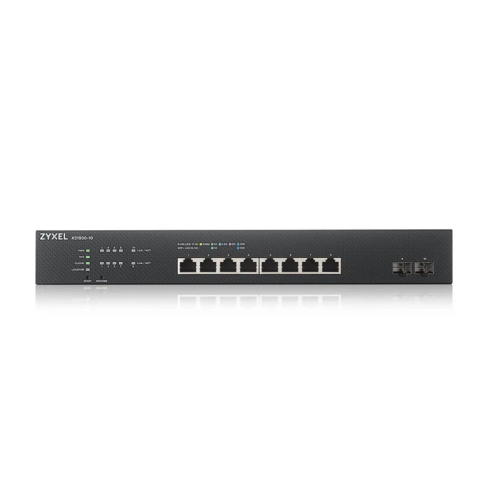 Zyxel XS1930-10 8-PORT Multi-Gig Smart Managed Switch With 2 SFP+ UPLINK - Image 4
