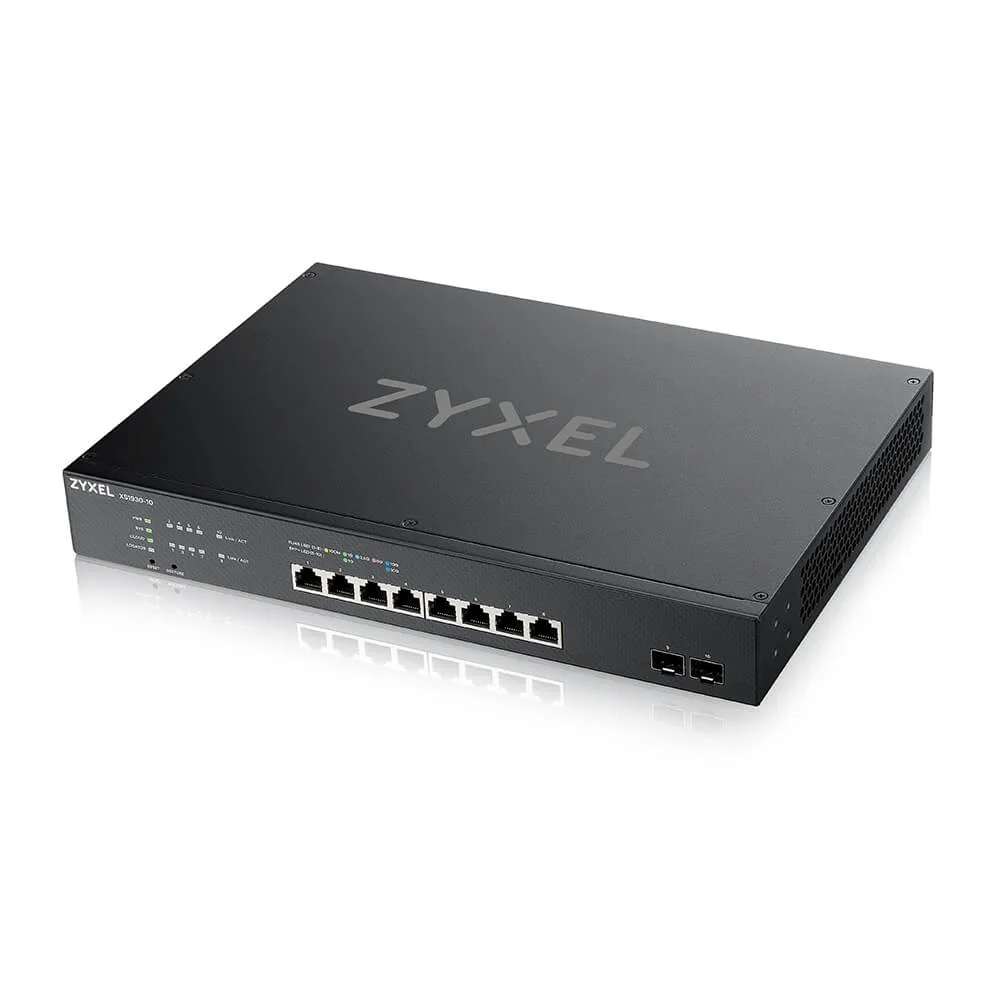 Zyxel XS1930-10 8-PORT Multi-Gig Smart Managed Switch With 2 SFP+ UPLINK - Image 2