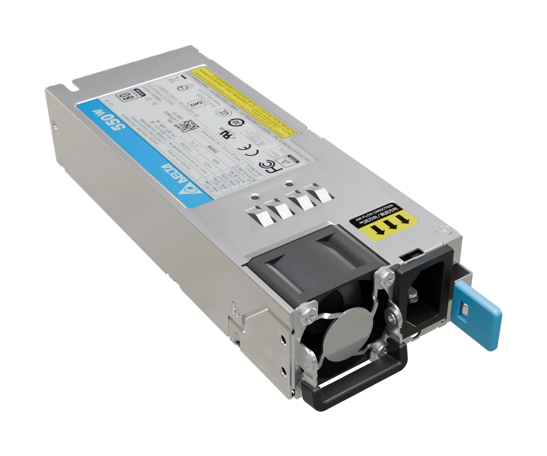 MikroTik hot-swap power supply unit for the ROSE Data Server
