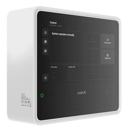Ajax EN54 Fire Hub Jeweller White