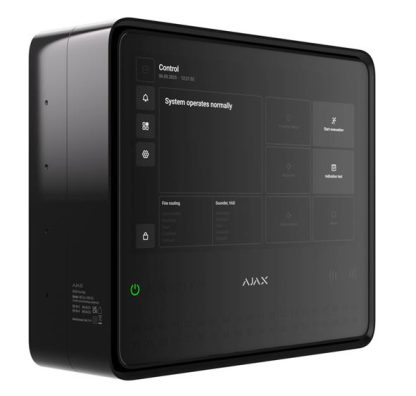 Ajax EN54 Fire Hub Jeweller Black