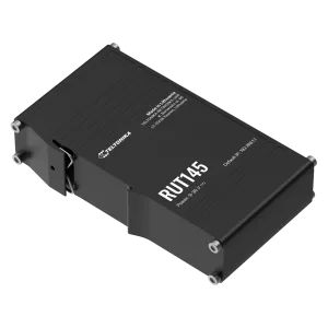 Teltonika RUT145 industrial Ethernet router with RS485