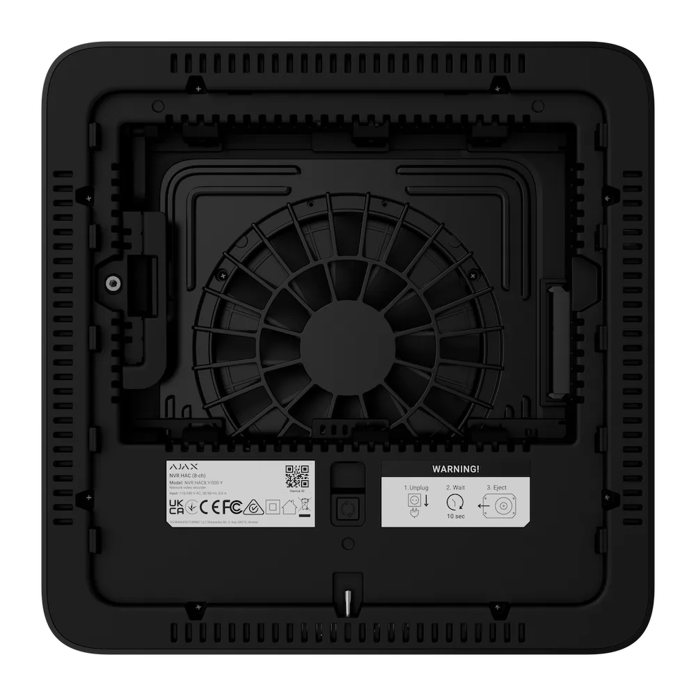 AJAX NVR HAC (16-ch) BLACK - Image 2