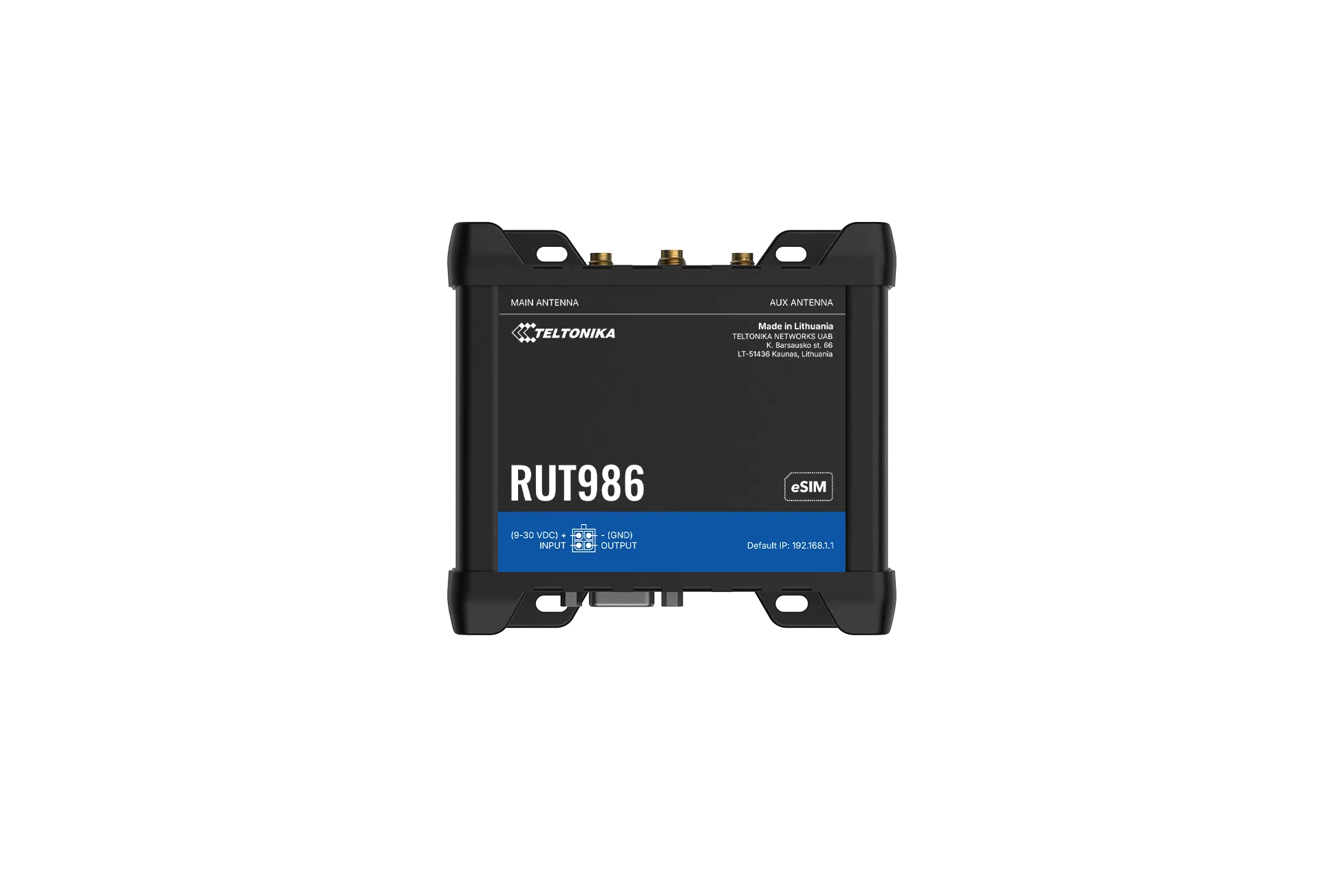 Teltonika industrial global LTE CAT 4 router RUT986