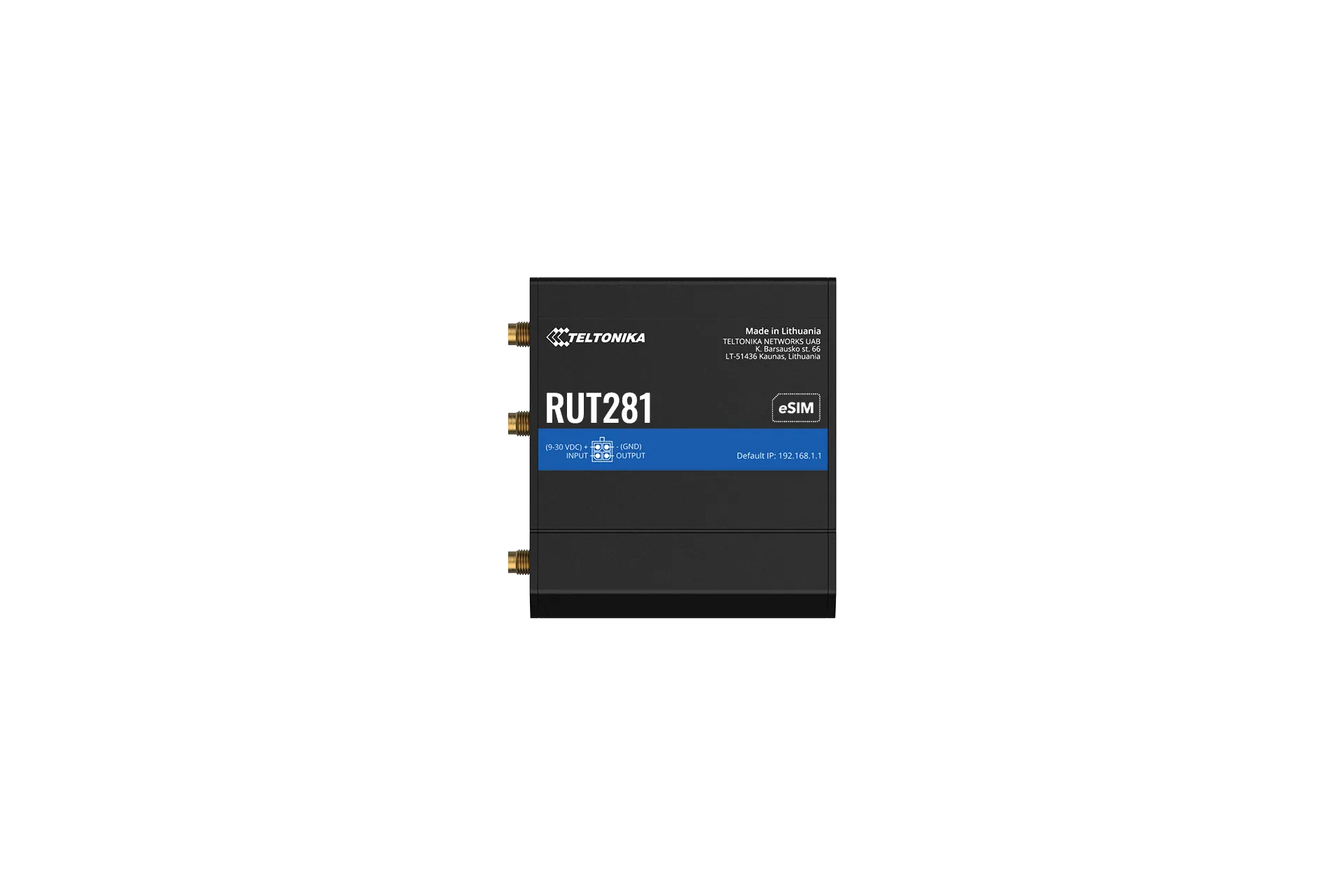 Teltonika compact global LTE CAT 4 router RUT281