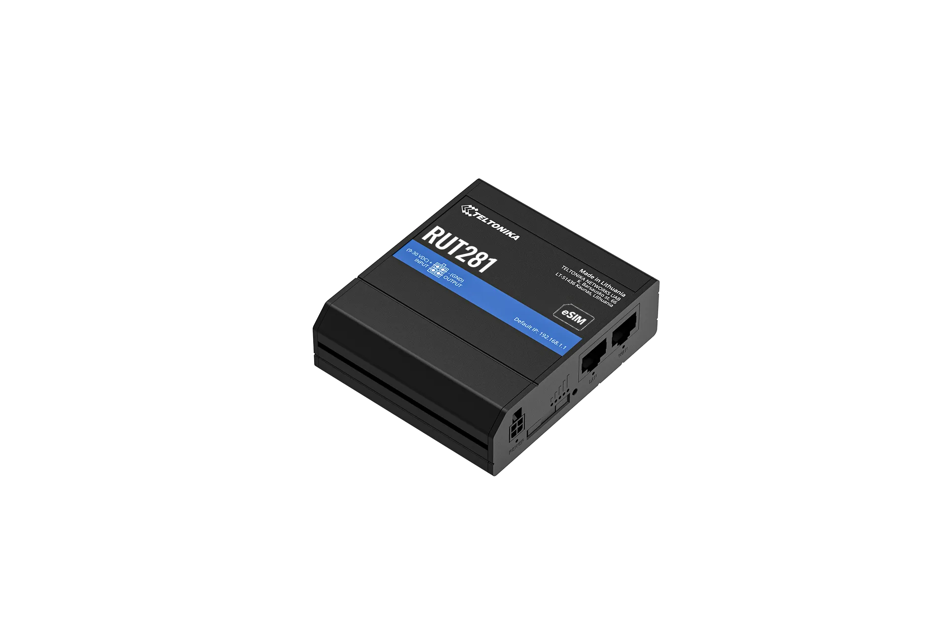 Teltonika compact global LTE CAT 4 router RUT281 - Image 2