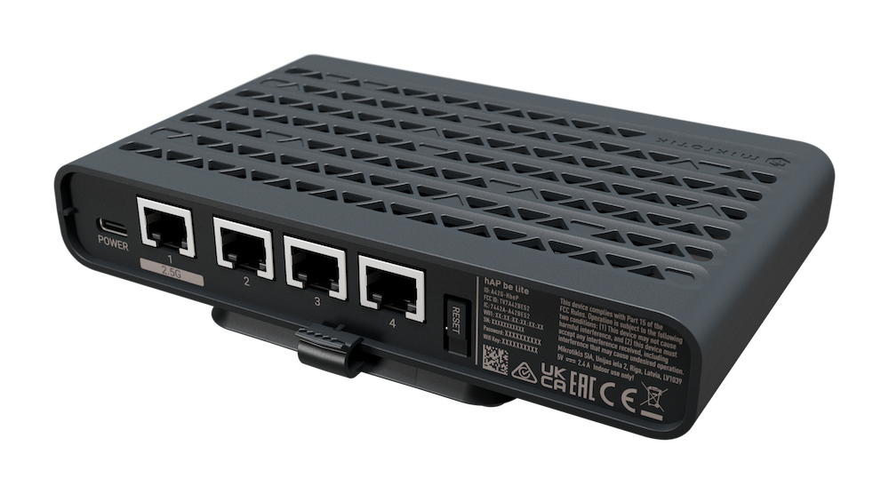 MikroTik hAP BE Lite WiFi 7 router - Image 2