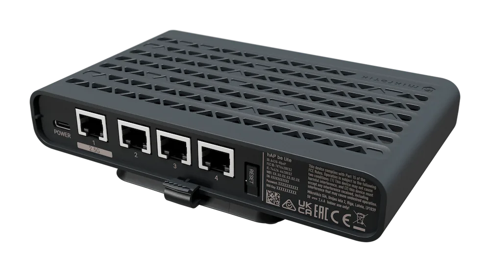 MikroTik hAP BE Lite WiFi 7 router - Image 2