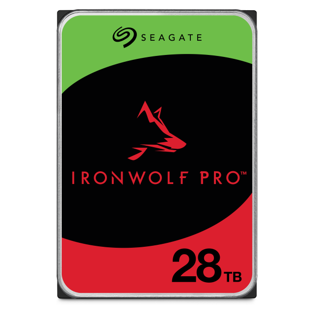Seagate IronWolf Pro NAS Hard Drive 28TB 512MB